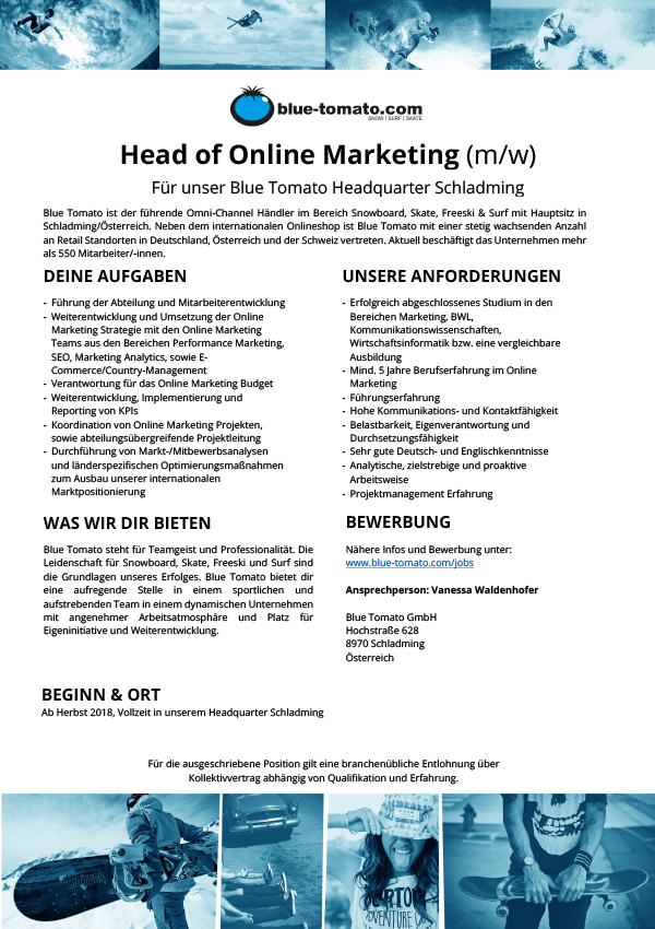 Head of Online Marketing (m/w)