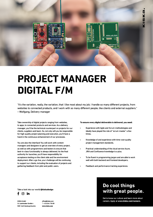 PROJECT MANAGER DIGITAL